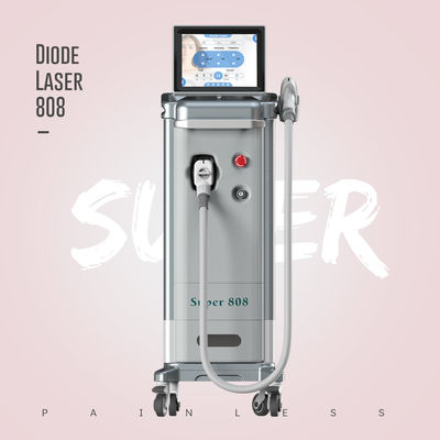 No Pain 3 Waves Diode Laser Hair Removal Machine 1200W