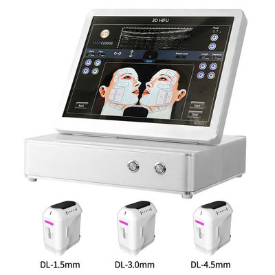 110V To 240V HIFU 3D Machine 5 Handles 4MHz to 7MHz