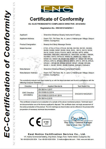 China Weifang Eva Electronic Technology Co. , Ltd. certification